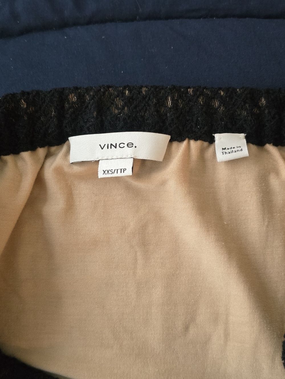 Vince Black Lace Midi Skirt - Picture 3 of 6